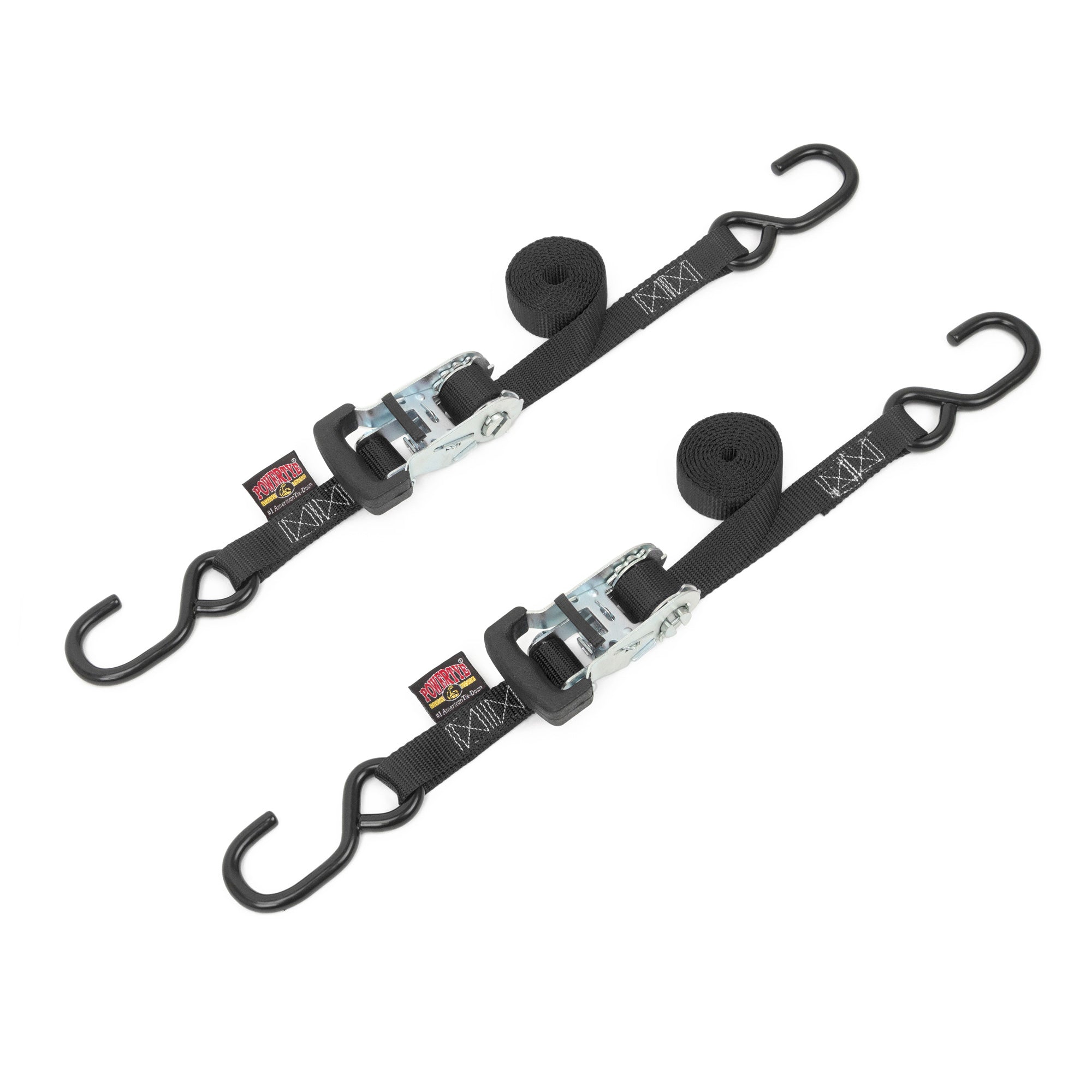 800 lb. Capacity 6 ft. Cam Buckle Tie Downs, 2 Pack