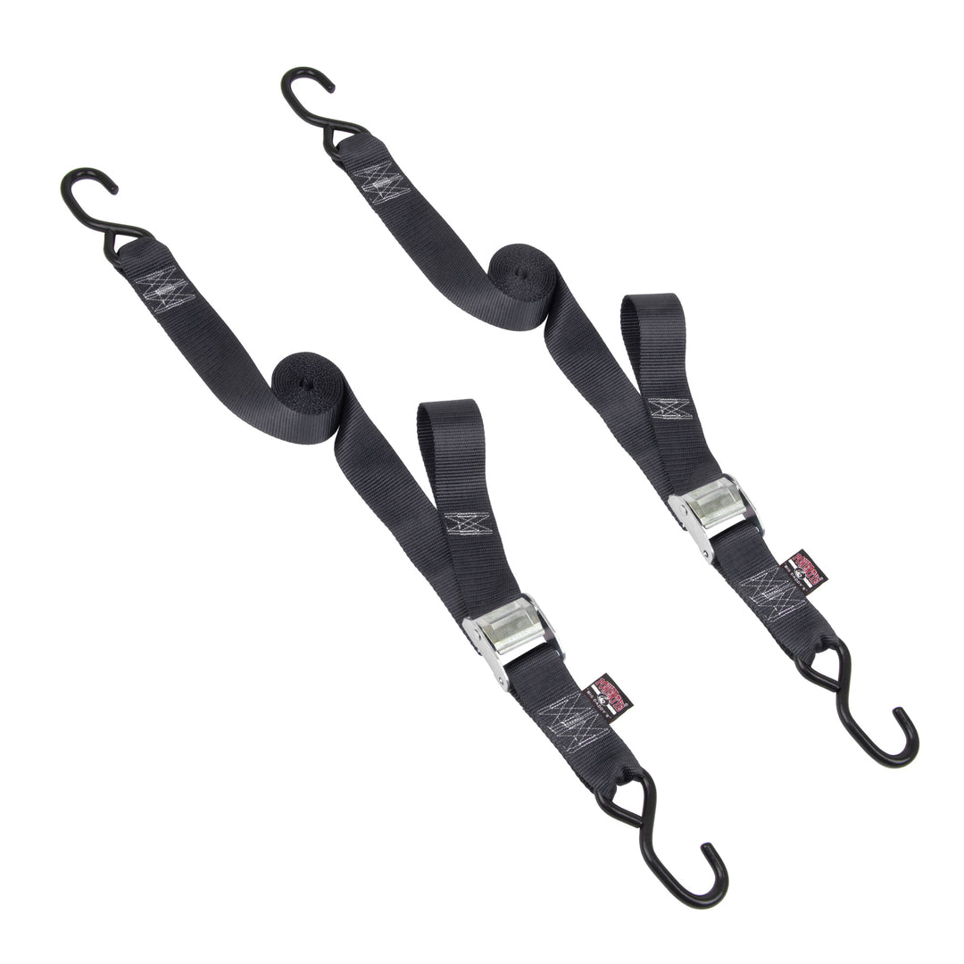 US Cargo Control C506SH 1 x 6' Cam Buckle Strap with S-Hooks